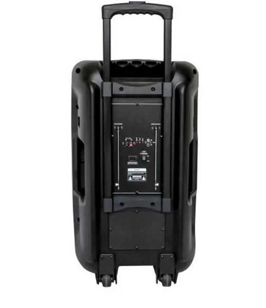 Колонка акумуляторна портативна ZXX-1011 800Вт з 2 мікрофонами, пультом та RGB підсвічування ZXX-1011 фото
