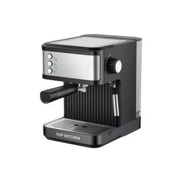 Кавоварка Еспресо Top Kitchen TK-00215 ріжкова 1500 Вт 1,8 л 15 Bar з капучинатором механічна на 2 чашки Tk00215 фото