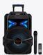 Портативна акумуляторна колонка 12" 30Вт з Bluetooth FM мікрофоном пультом та LED-дисплей KOLAV-1767A Black AV-KOLAV-1767A фото 1