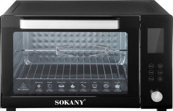Електрична духовка Sokany SK-10011с 1700Вт 250&deg;C настільна на 50л з конвекцією та таймером SK-10011с фото