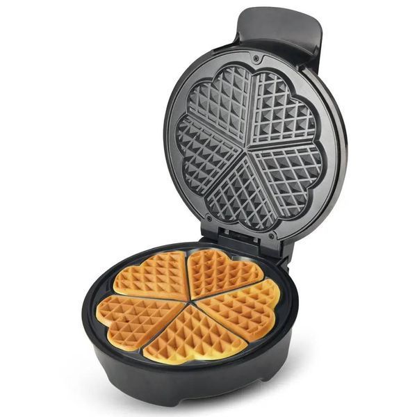Электрическая вафельница Hoffmans HM-3024 1000Вт на 5 частей с антипригарным покрытием HM-3024 фото