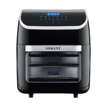 Електрична мультипiч Sokany SK-ZG-8039 2500Вт аерогриль-фритюрниця на 12л до 230&deg;C з сенсорним керуванням SK-ZG-8039 фото
