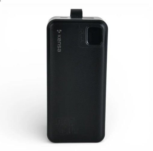 Портативный Power Bank KENSA KP-89 20000 mAh 22.5W с дисплеем быстрой зарядки PD QC USB-C и кабелями j-KP-90 фото