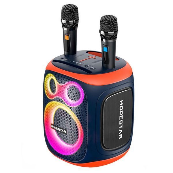 Автономная акустическая Bluetooth-колонка Hopestar Party 130 120Вт на аккумуляторе 22000mAh с 2 микрофонами H59 фото