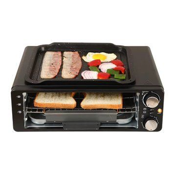 Настольная электропечь Top Kitchen TK-1400 4000Вт, 14л духовка, гриль, тостер, тандер, печь для пиццы, фритюрница TK-1400 фото