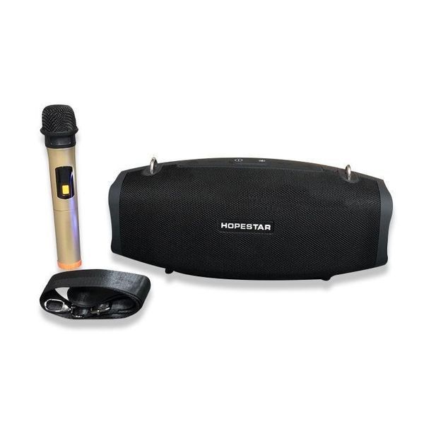 Портативная Bluetooth колонка Hopestar H1 Party мощная 36Вт с микрофоном для караоке H59 фото