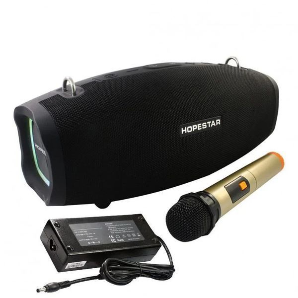 Портативная Bluetooth колонка Hopestar H1 Party мощная 36Вт с микрофоном для караоке H59 фото