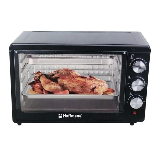 Электродуховка Hoffmans HM-751 2000Вт, 45л с грилем, терморегулятором и механическим управлением HM-751 фото