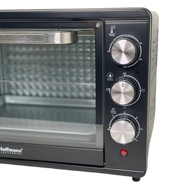 Электродуховка Hoffmans HM-751 2000Вт, 45л с грилем, терморегулятором и механическим управлением HM-751 фото