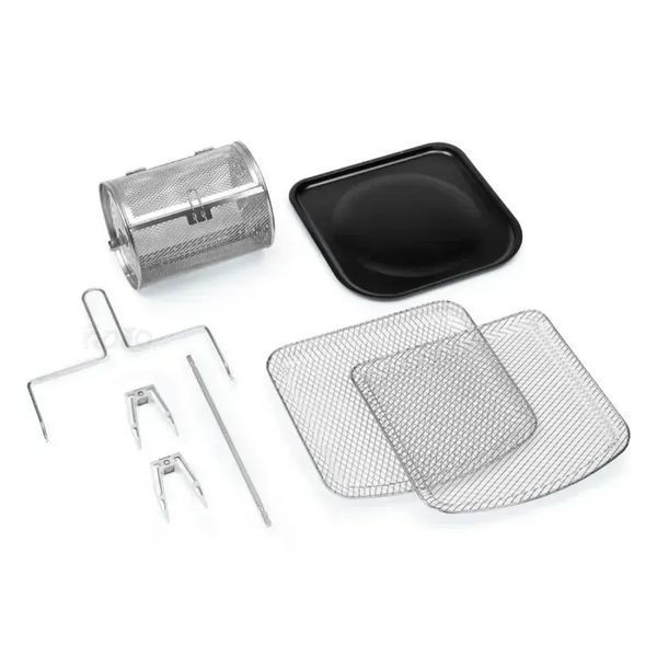 Многофункциональная фритюрница-аэрогриль Sokany SK-ZG-8032 1700Вт на 16л конвекционная с насадками и сенсорным управлением SK-ZG-8032 фото