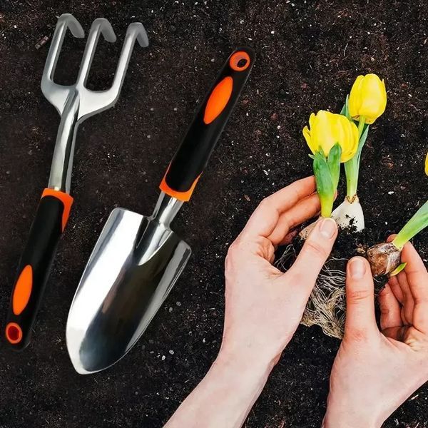 Садовый набор инструментов 14 в 1 в кейсе &mdash; Gardening Set ART, универсальный комплект для сада и огорода. AV-NART14 фото