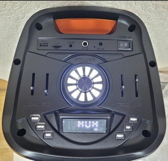 Мощная акустическая система с подсветкой с Bluetooth и микрофоном ZXX-5506 фото