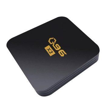 Андроид-приставка с пультом ДУ Android 13 Wi-Fi 4\32GB Q96 Х3 4K Black j-12 фото
