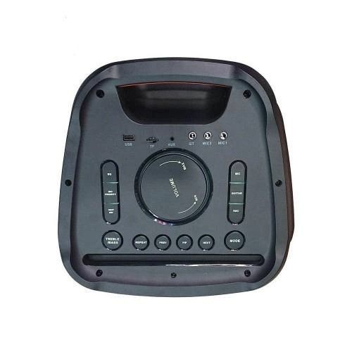 Аккумуляторная акустическая колонка чемодан 250Вт USB, SD, FM радио, Bluetooth, микрофон, ДУ ZXX-5510 фото