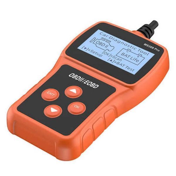 Сканер OBD2 автомобильный диагностический тестер аккумулятора, считыватель кодов неисправностей Autel Maxi Scan MS309Pro Red AV-MS309 фото