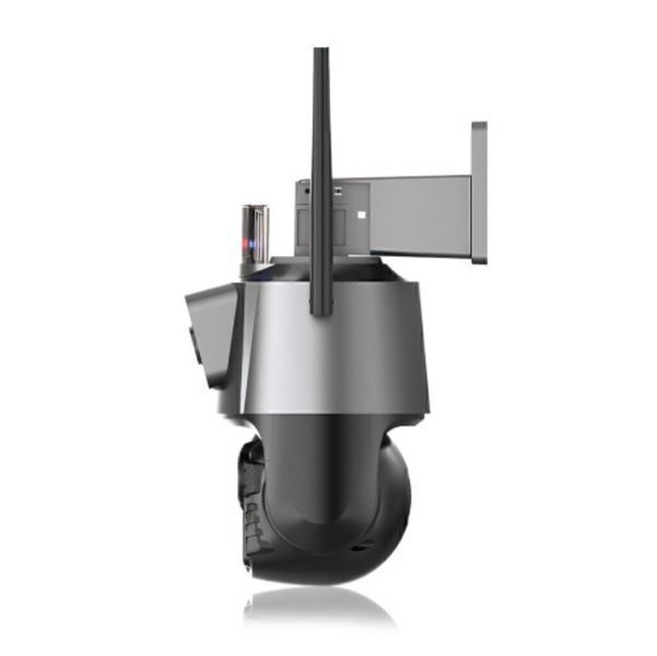 Уличная охранная поворотная WIFI 4G камера 8MP с сиреной, зумом, удаленным доступом и ночной съемкой Dual Lens Zoom OD-G6372 фото