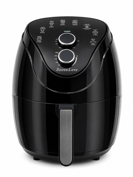 Аерогриль Silver Love MK-08 8 л &mdash; мультипіч, аерофритюрниця, фритюрниця без олії, електрогриль для дому JV-MK-08 фото