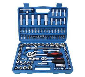 Автомобільний Набір Інструментів Piece Tool Set на 108 Ручних Інструментів у Пластиковому Кейсі OD-2054455873 фото
