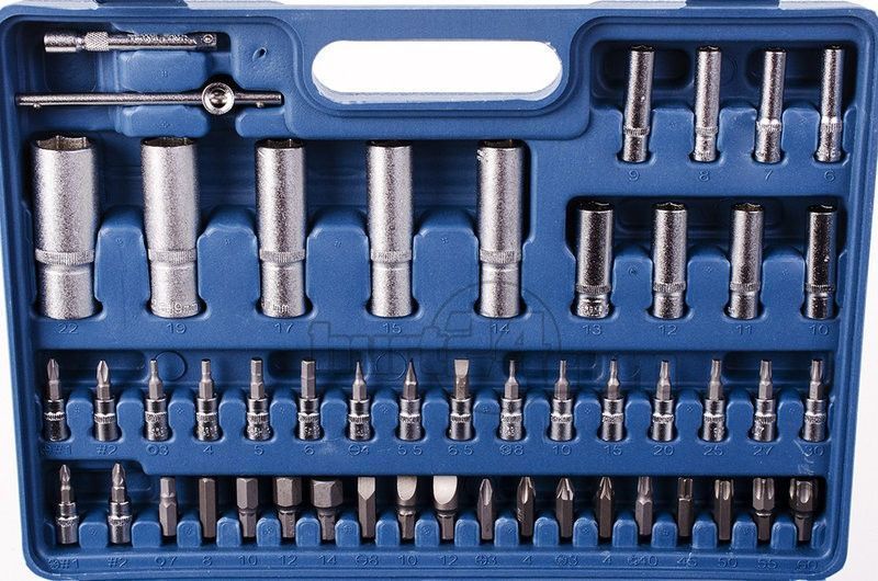 Автомобільний Набір Інструментів Piece Tool Set на 108 Ручних Інструментів у Пластиковому Кейсі OD-2054455873 фото