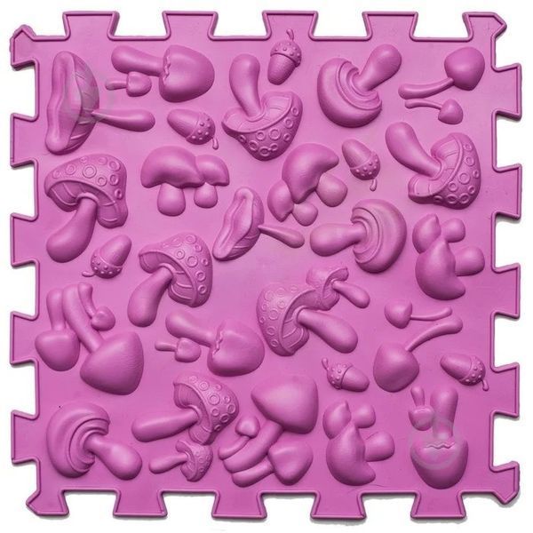 Массажный коврик ортопедический из 10 элементов Ортодон Пазлы Микс OD-AZ-1066 фото