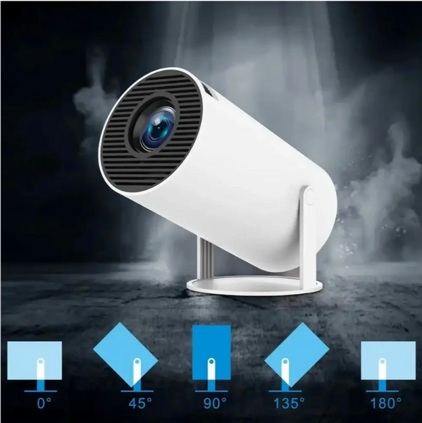 Проектор M300 MAX 2в1 с игровой консолью, Wi-Fi 2.4G, Full HD &mdash; смарт-проектор с 2 джойстиками и экраном 220х127 см JV-M300-MAX фото