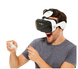 Окуляри віртуальної реальності VR JBV15 з навушниками та геймпадом &mdash; 3D VR-окуляри для смартфона з пультом керування JV-JBV15 фото 4