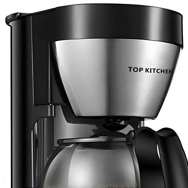 Крапельна кавоварка Top Kitchen TK00221 1200Вт, 1л з підігрівом та багаторазовим фільтром для меленої кави Tk00221 фото