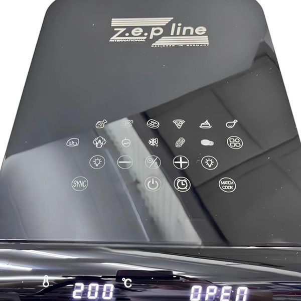 Аэрофритюрница Zepline ZP-212 4200Вт с двумя чашами по 8л без масла на 13 программ ZP-212 фото