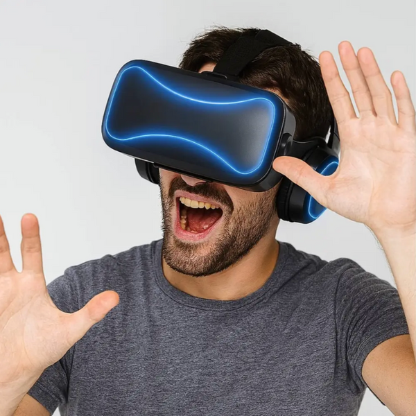 Окуляри віртуальної реальності VR JBV12 із вбудованими навушниками &mdash; 3D VR-окуляри для смартфона, кут огляду 100&deg; JV-JBV12 фото