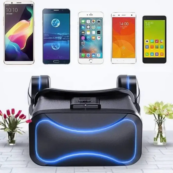 Окуляри віртуальної реальності VR JBV12 із вбудованими навушниками &mdash; 3D VR-окуляри для смартфона, кут огляду 100&deg; JV-JBV12 фото