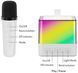 Портативная колонка K18 с Bluetooth, двумя микрофонами для караоке и LED подсветкой на аккумуляторе K18-bl фото 3