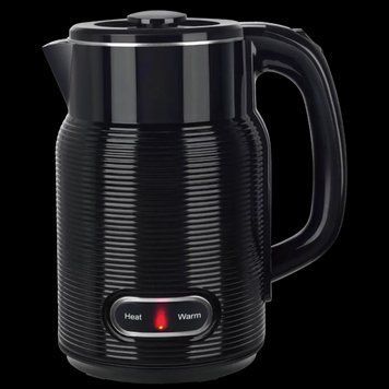 Электрочайник Hoffmans HM-2551 2.5л дисковый из термостойкого пластика с рельефной текстурой с защитой от перегрева HM-2551 фото