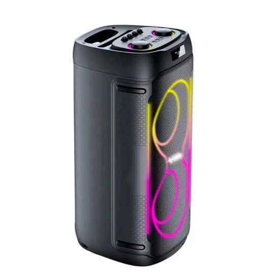 Переносна Bluetooth колонка 1200Вт 2x6,5" з бездротовим мікрофоном та пультом ZXX-5509 ZXX-5509 фото