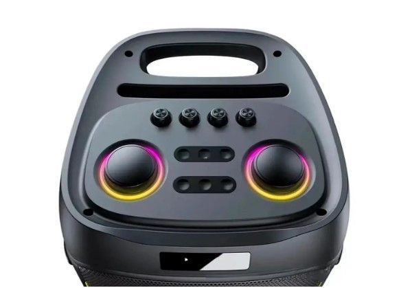Переносна Bluetooth колонка 1200Вт 2x6,5" з бездротовим мікрофоном та пультом ZXX-5509 ZXX-5509 фото