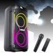 Переносна Bluetooth колонка 1200Вт 2x6,5" з бездротовим мікрофоном та пультом ZXX-5509 ZXX-5509 фото 1