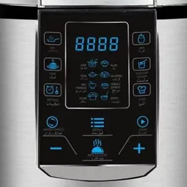 Мультиварка-скороварка Hoffmans HM-718 1000Вт, 6л від мережі на 14 программ з дисплеєм та антипригарним покриттям HM-718 фото