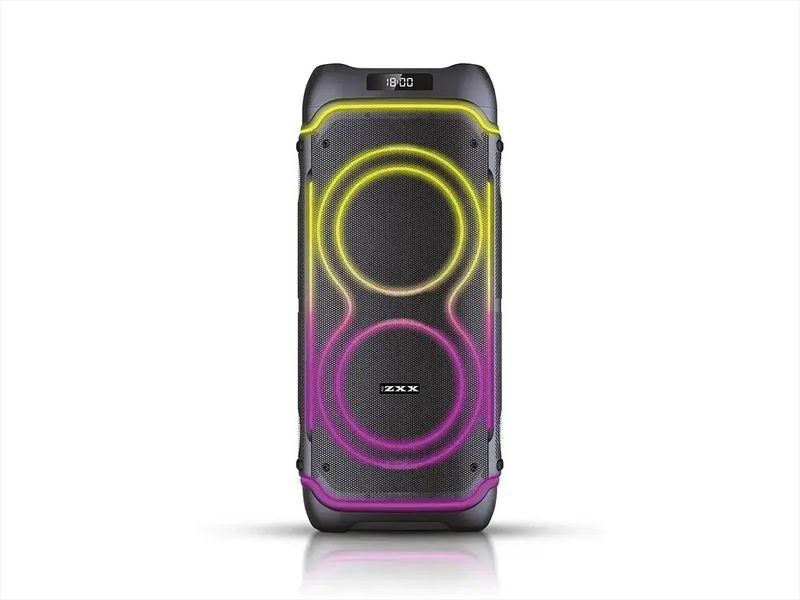 Портативна акустична колонка акумуляторна ZXX-5530 80 Вт з 8-дюймовими динаміками та 2 мікрофонами ZXX-5530 фото