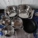 Набор посуды из 18 предметов German Family корзиной для фритюра и кухонными принадлежностями из стали s47091 фото 5